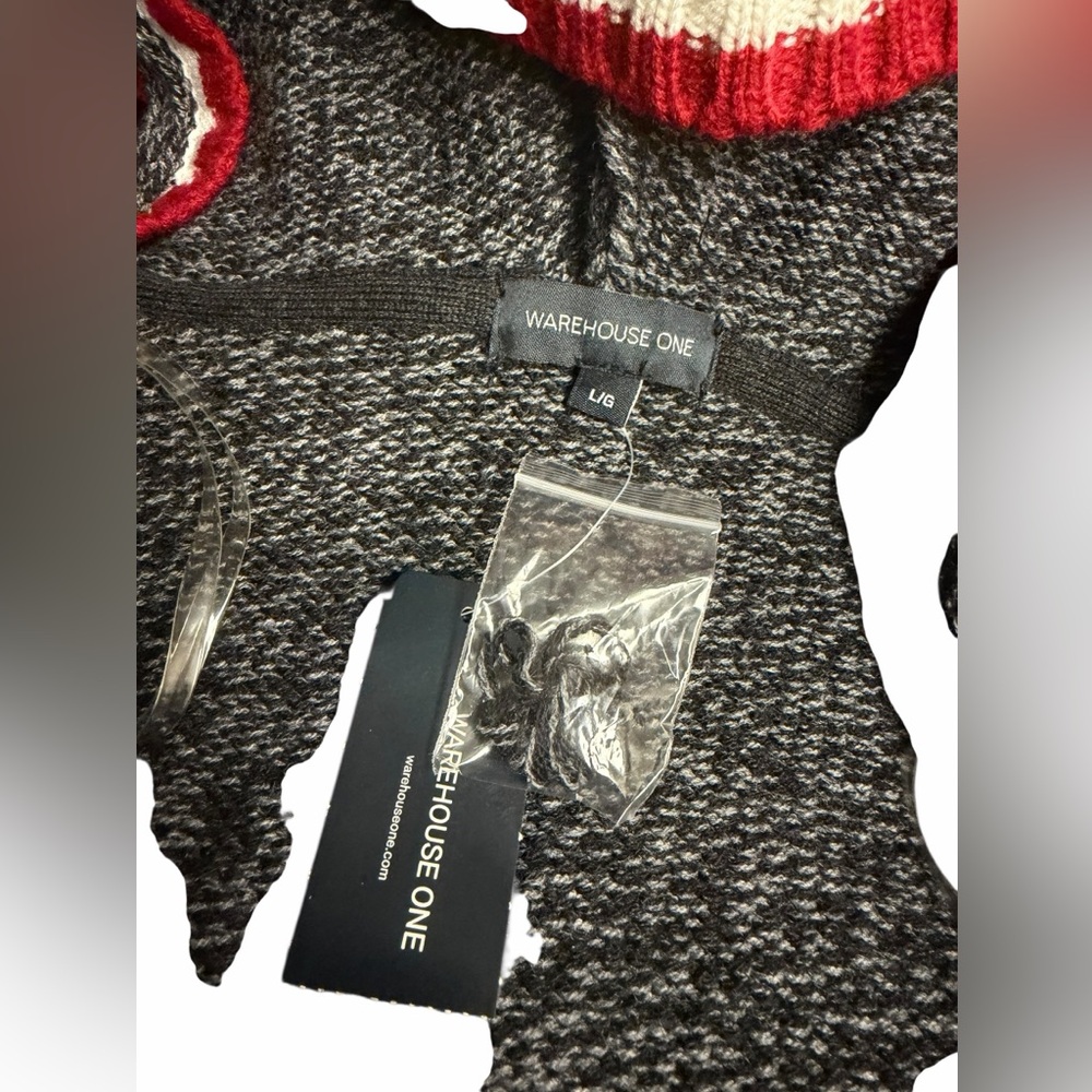 Warehouse one. New with tags. Comfy Canadian style sock sweater - Picture 7 of 8